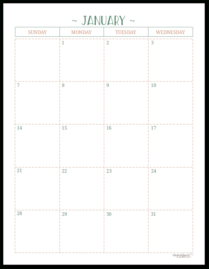 11X17 Printable Calendar 2020 | Printable Calendar 2020