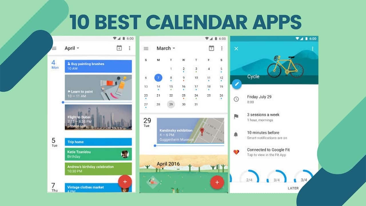 14 Best Free Calendar App For Android &amp; Widgets