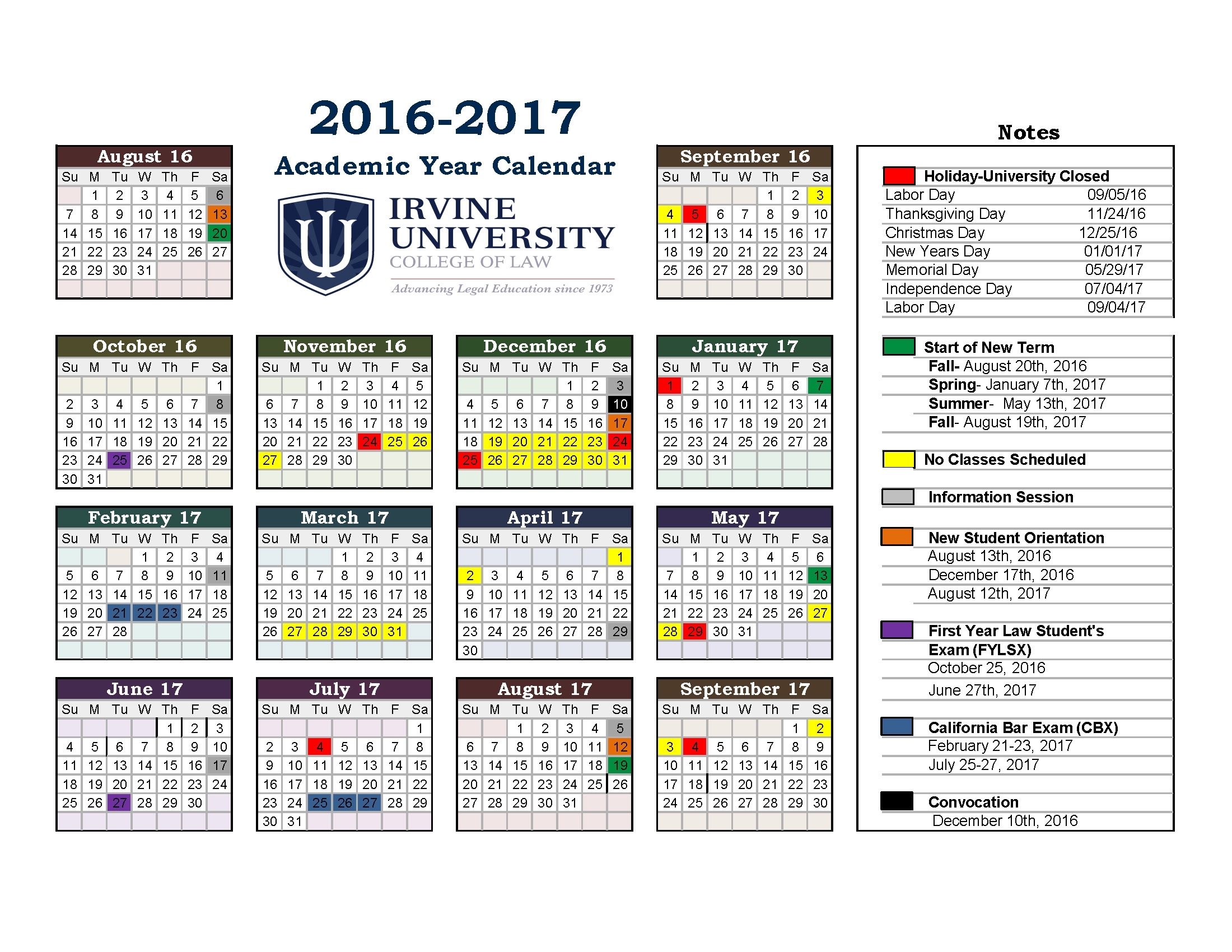 Iu 7 Year Calendar Month Calendar Printable