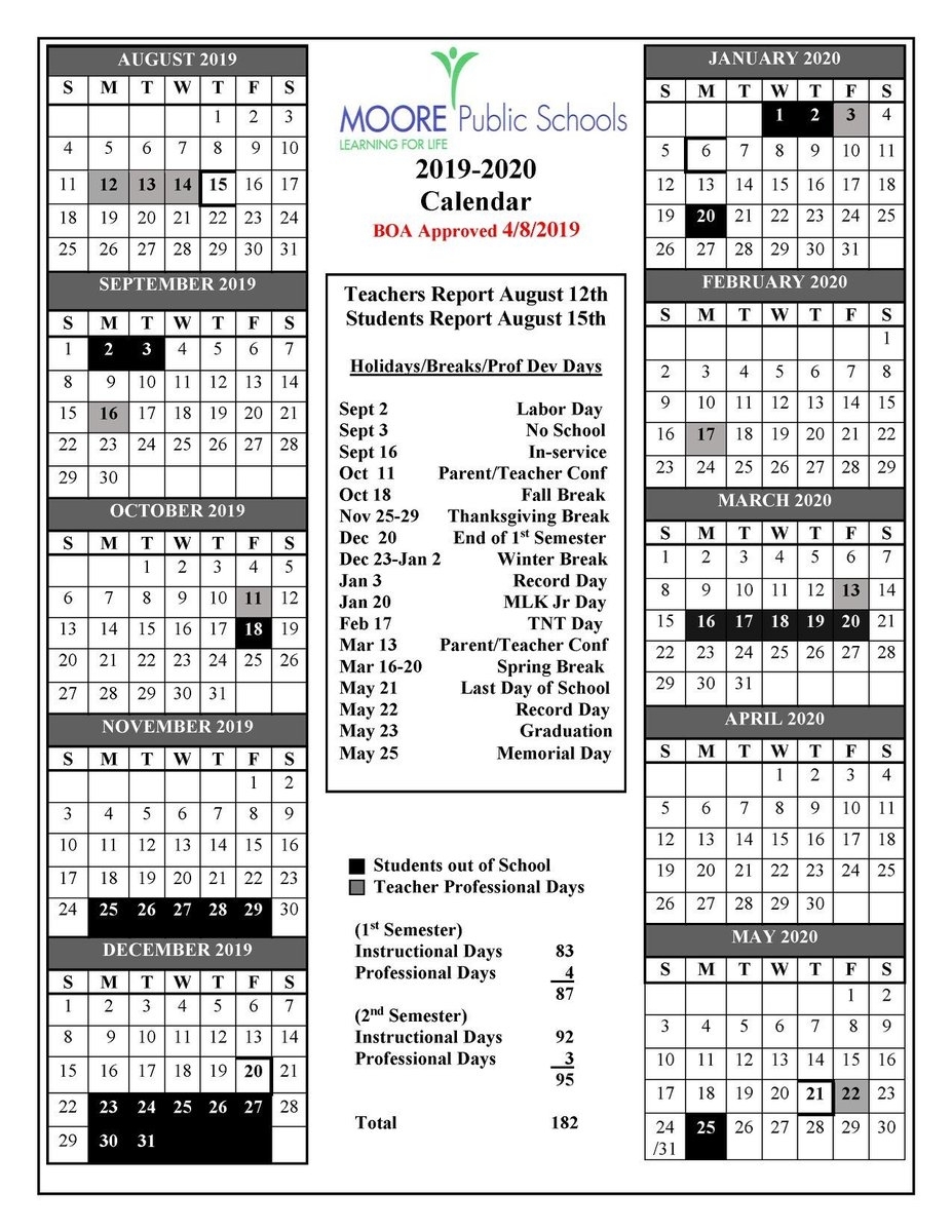 2020 17 School Calendar Template - Cerno.mioduchowski