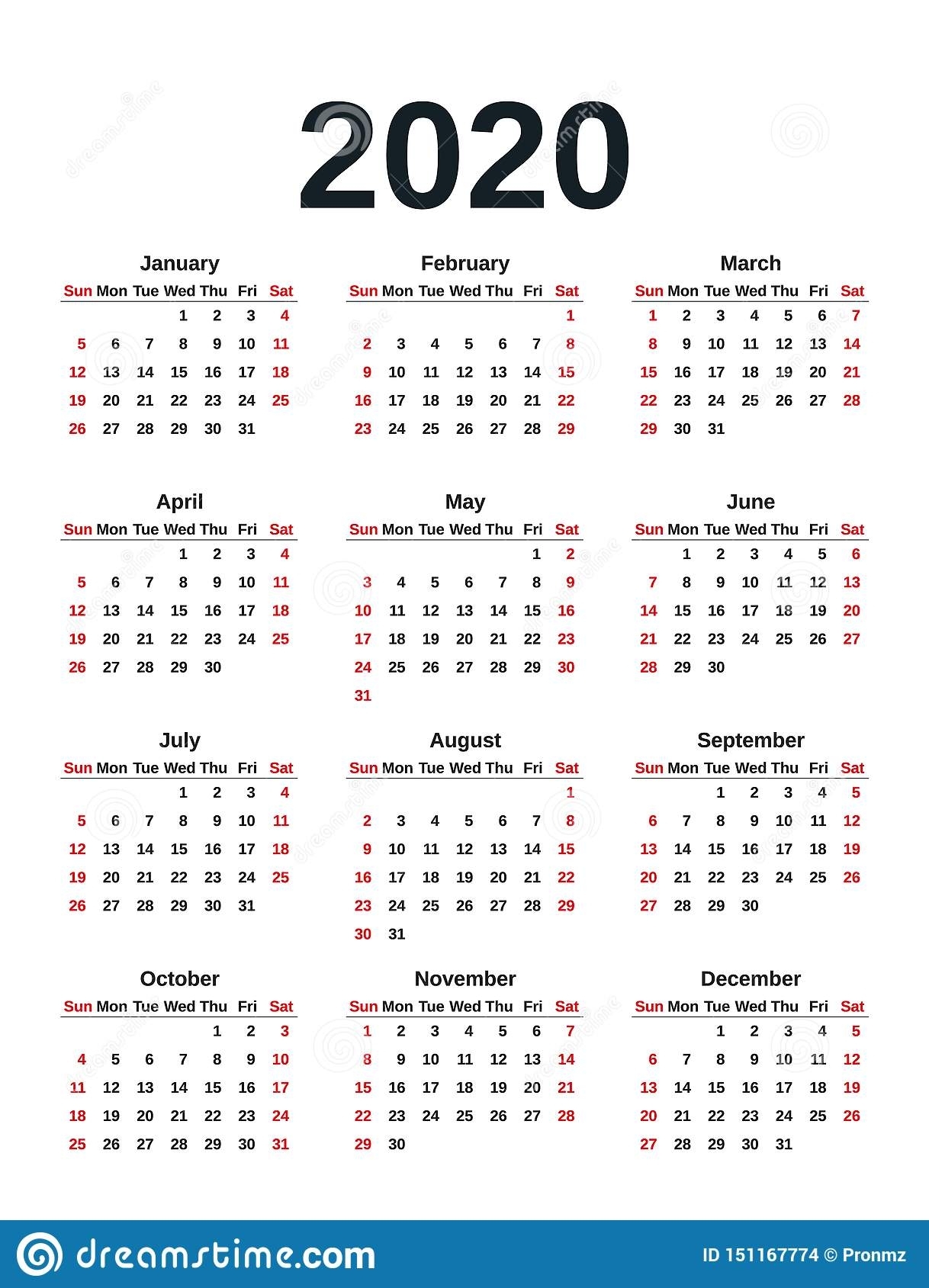 Calendar Week 17 2020 Month Calendar Printable