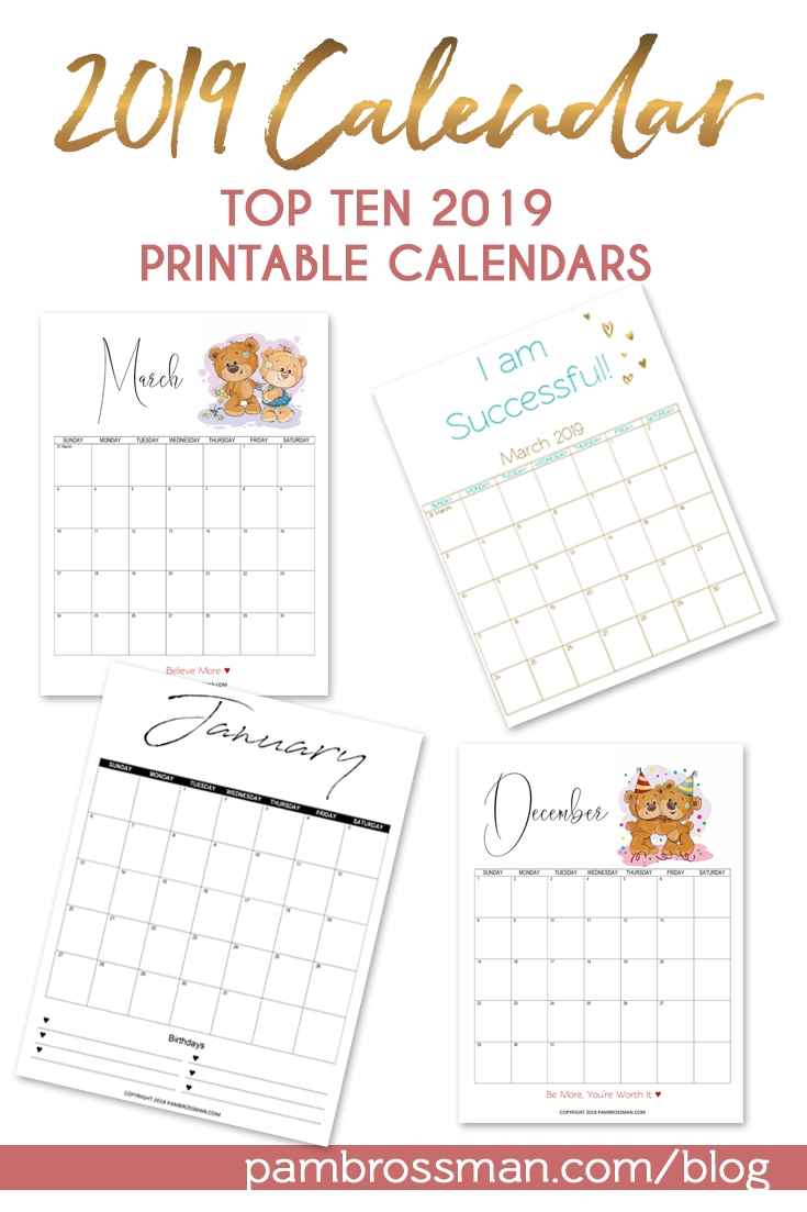 2020 Calendars Printable | Calendar, Printable Day Planner