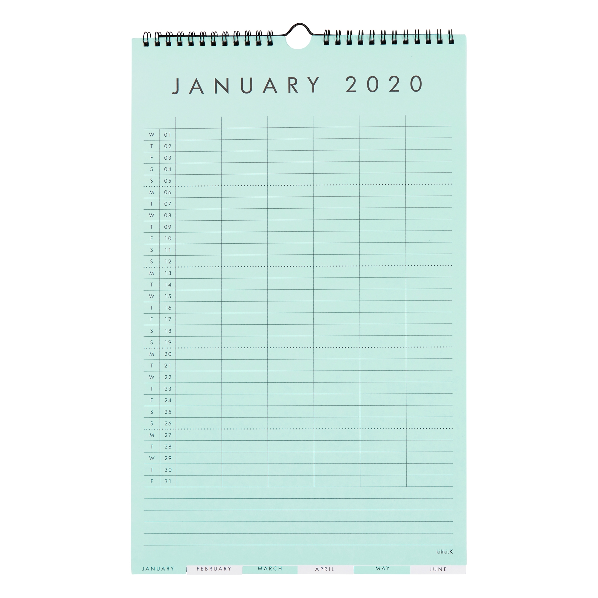 2020 Family Wall Calendar Small: Essentials