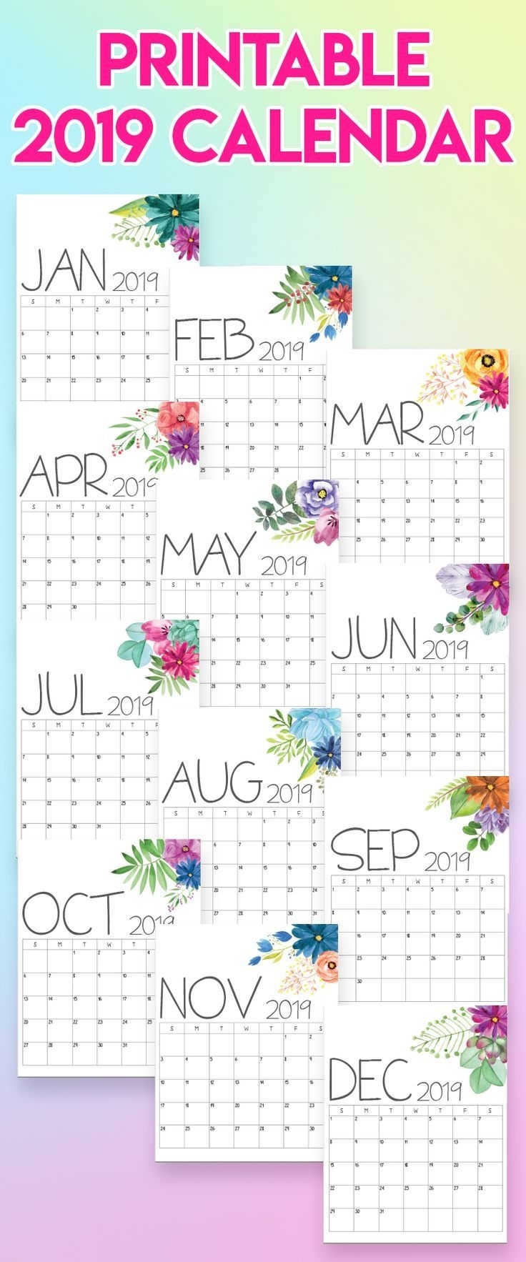 2020 Printable Calendars And Planners | Free Printable