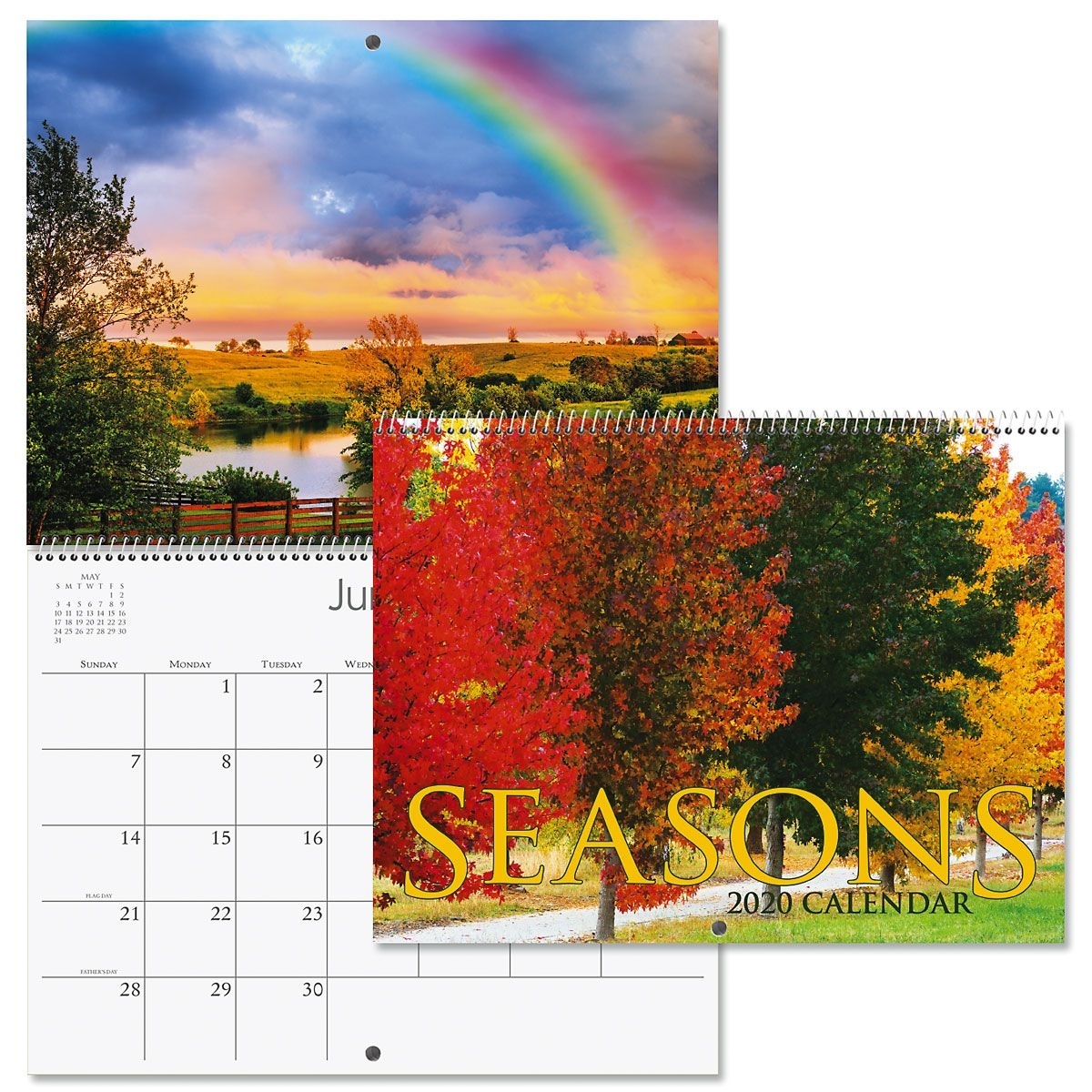 4 Seasons Calendar 2020 | Month Calendar Printable