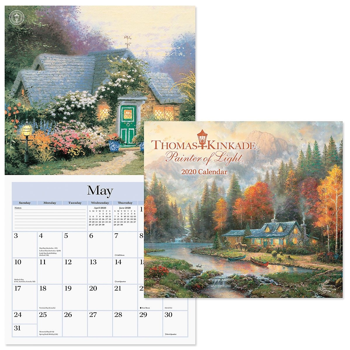 2020 Thomas Kinkade Wall Calendar