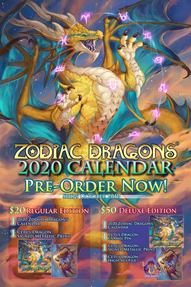 2020 Zodiac Dragons Pre-Order Nowsixthleafclover -- Fur