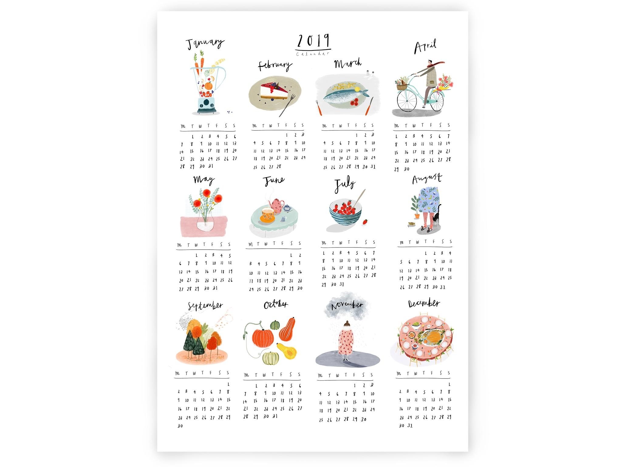 26 Best Calendars And Wall Planners For 2019 | The Independent