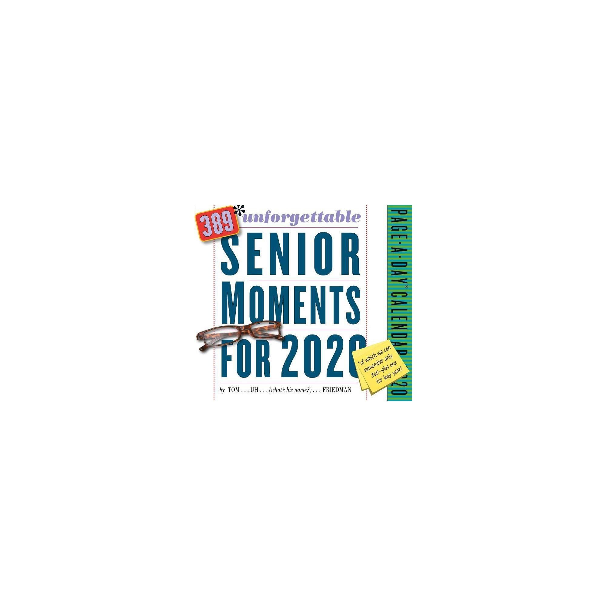 389* Unforgettable Senior Moments Page-A-Day Calendar 2020