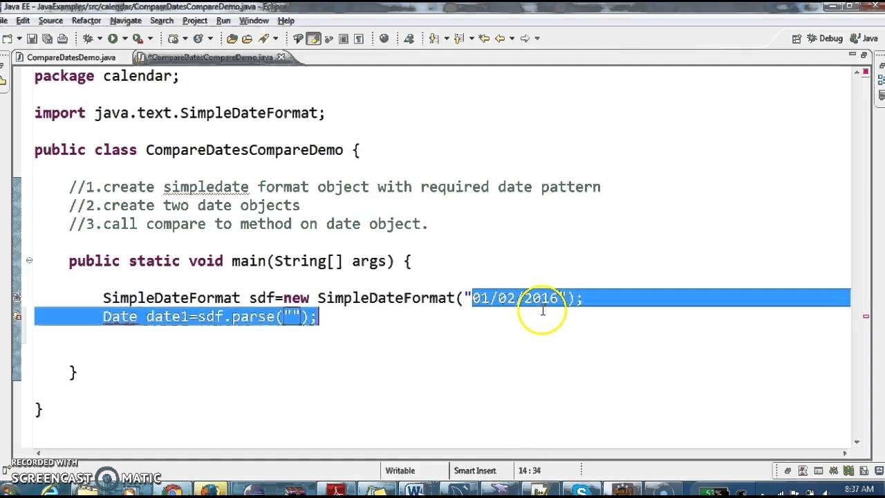 java script date compare