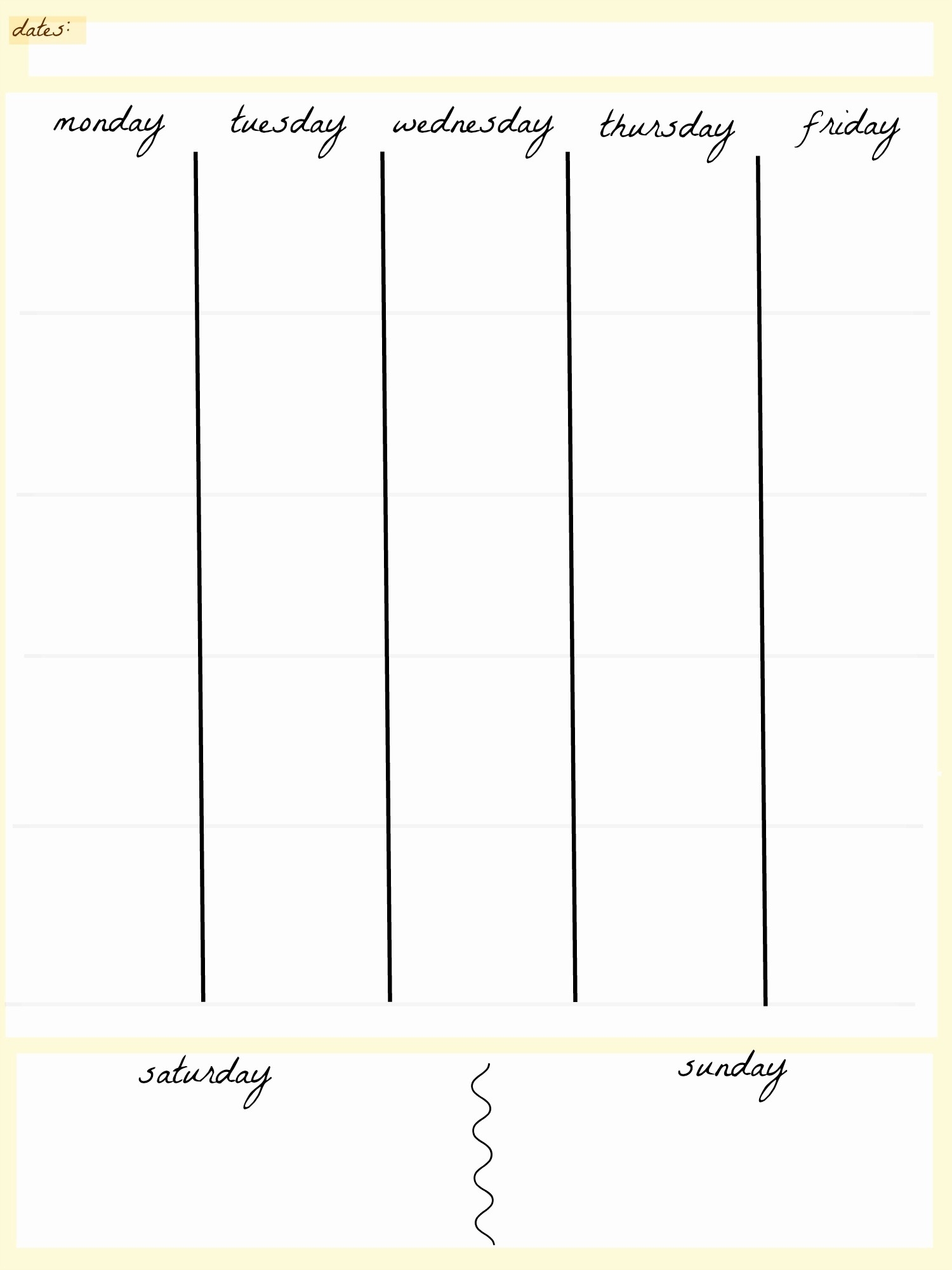 Print 5 Day Calendar Month Calendar Printable