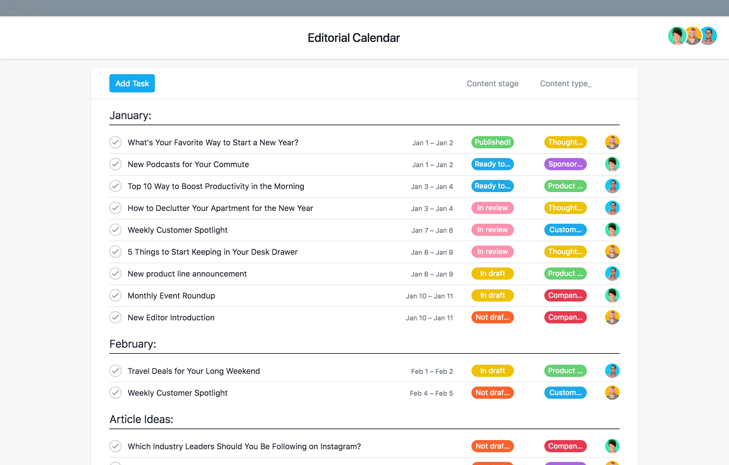 50+ Asana Templates To Help You Plan And Manage Projects · Asana