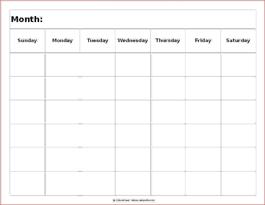 Free Printable Calendar 6 Week | Month Calendar Printable