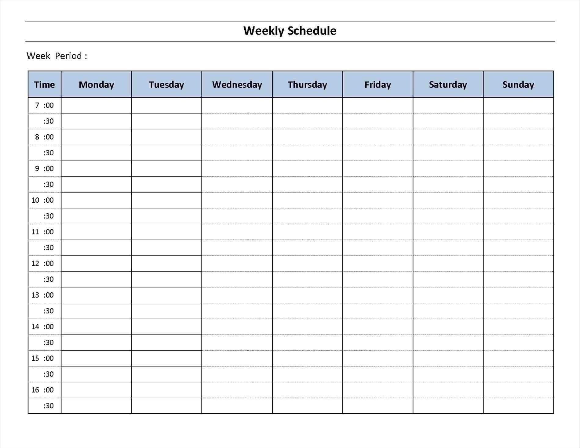 Free Printable 7 Day Weekly Calendar Month Calendar Printable