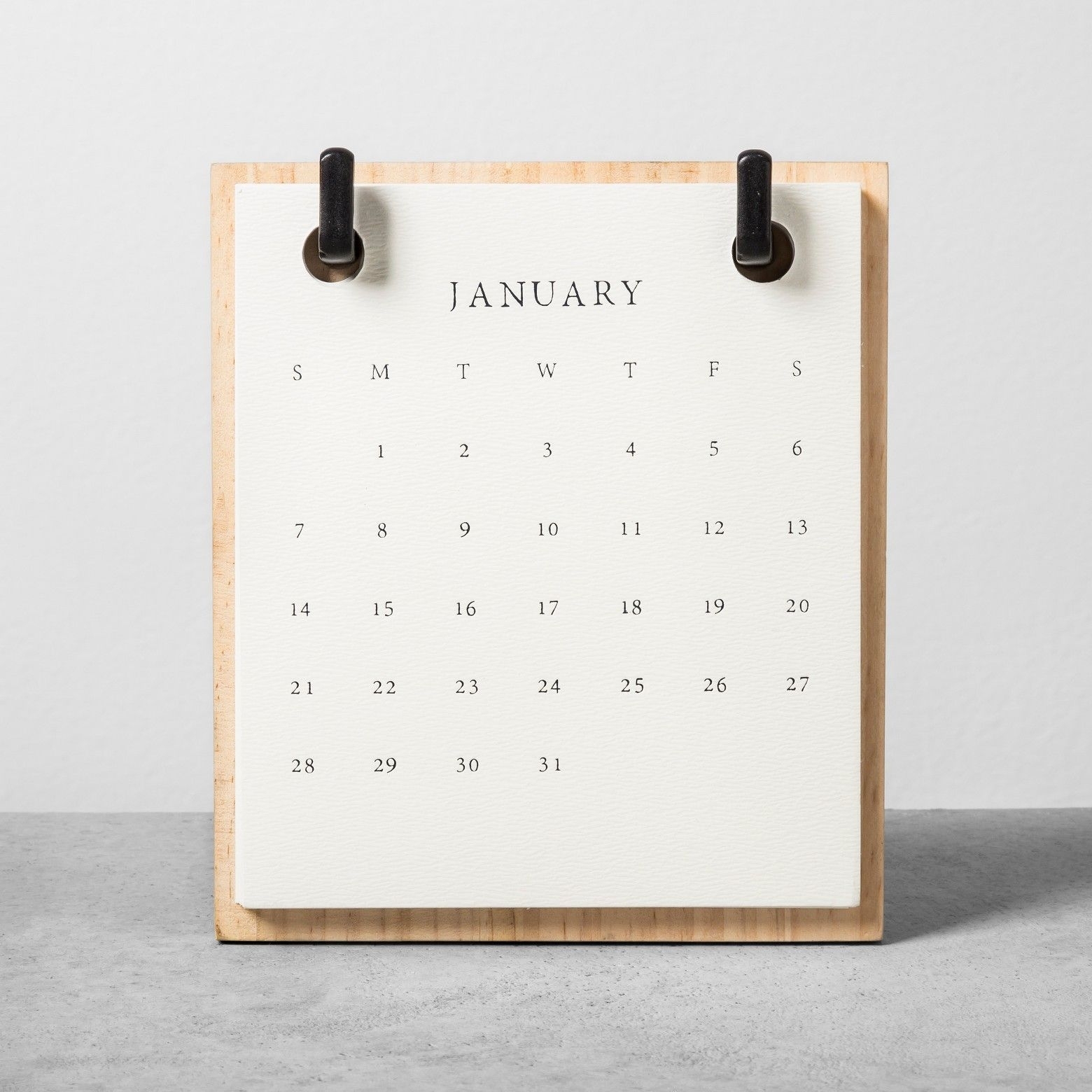 A Modern Alternative To Traditional Wall Calendars, The 2018