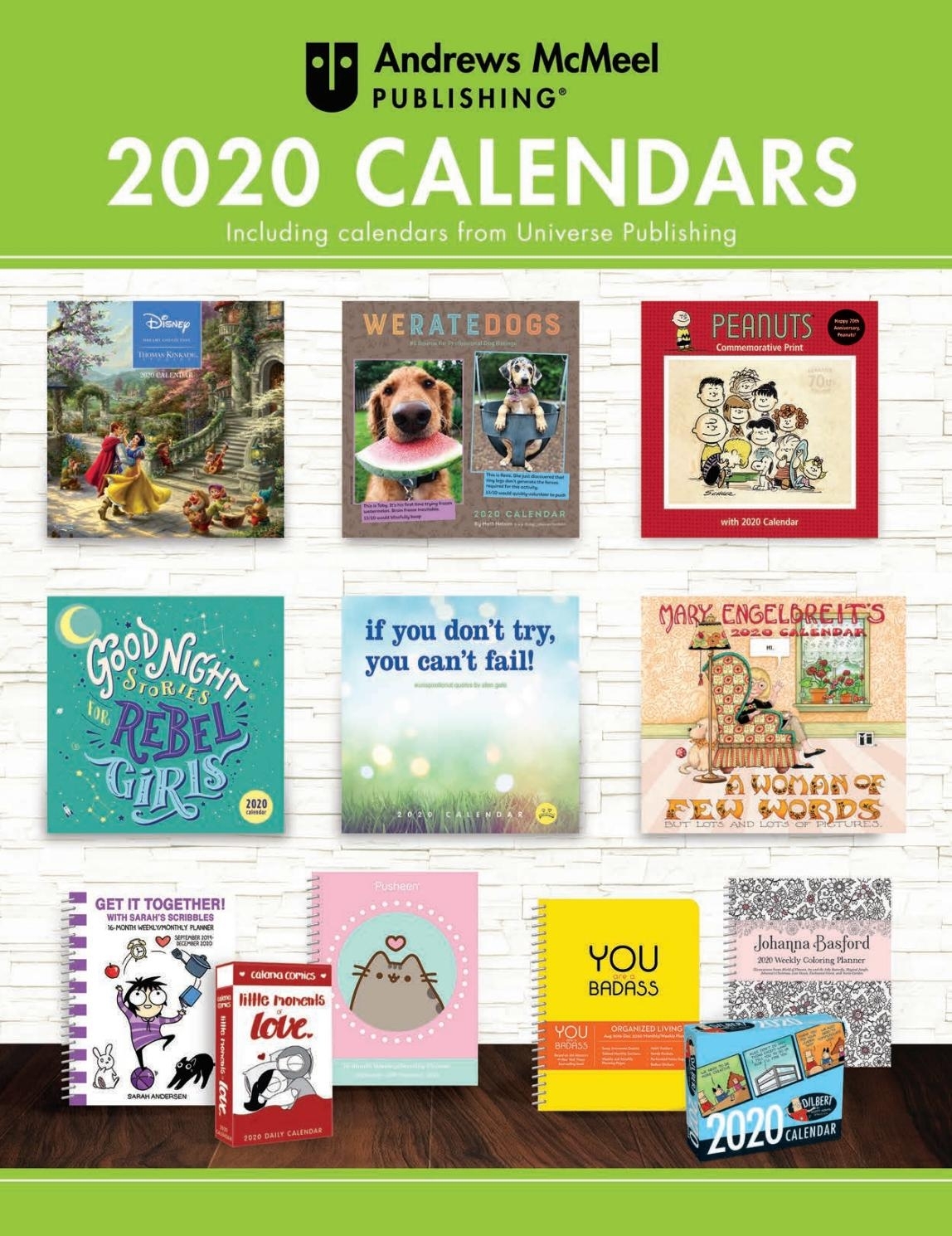 Andrews Mcmeel Publishing 2020 Calendar Catalogandrews