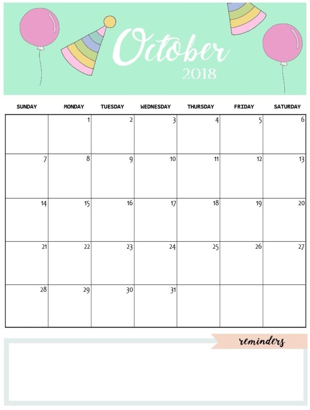 August 2018 Printable Calendar Imom | Calendar Template
