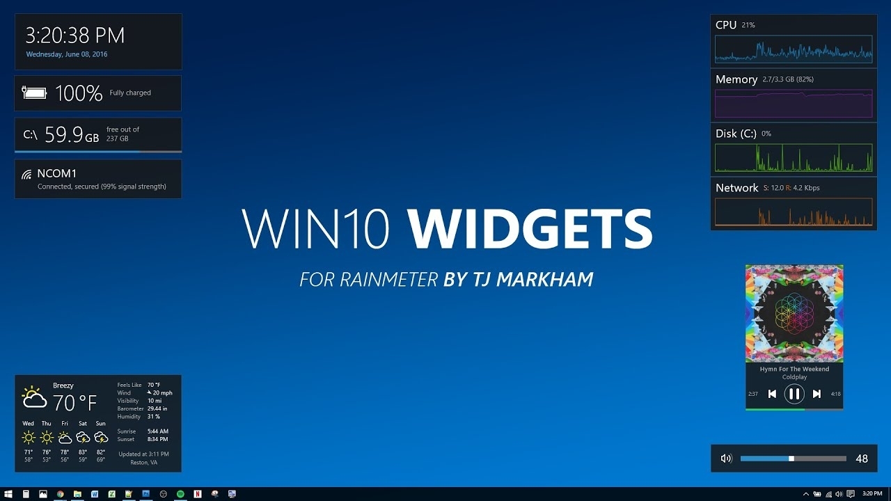 Best Desktop Gadgets To Download On Windows 10