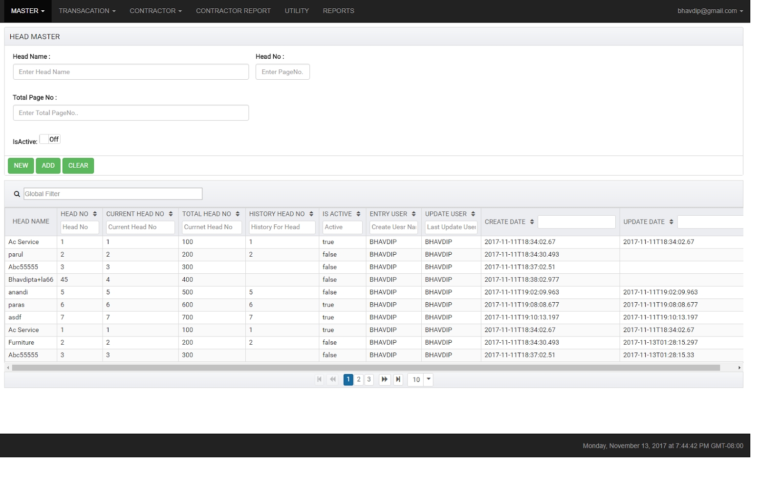 Bhavdip Tala: Using Angular2 Fill Datatable With Fillter