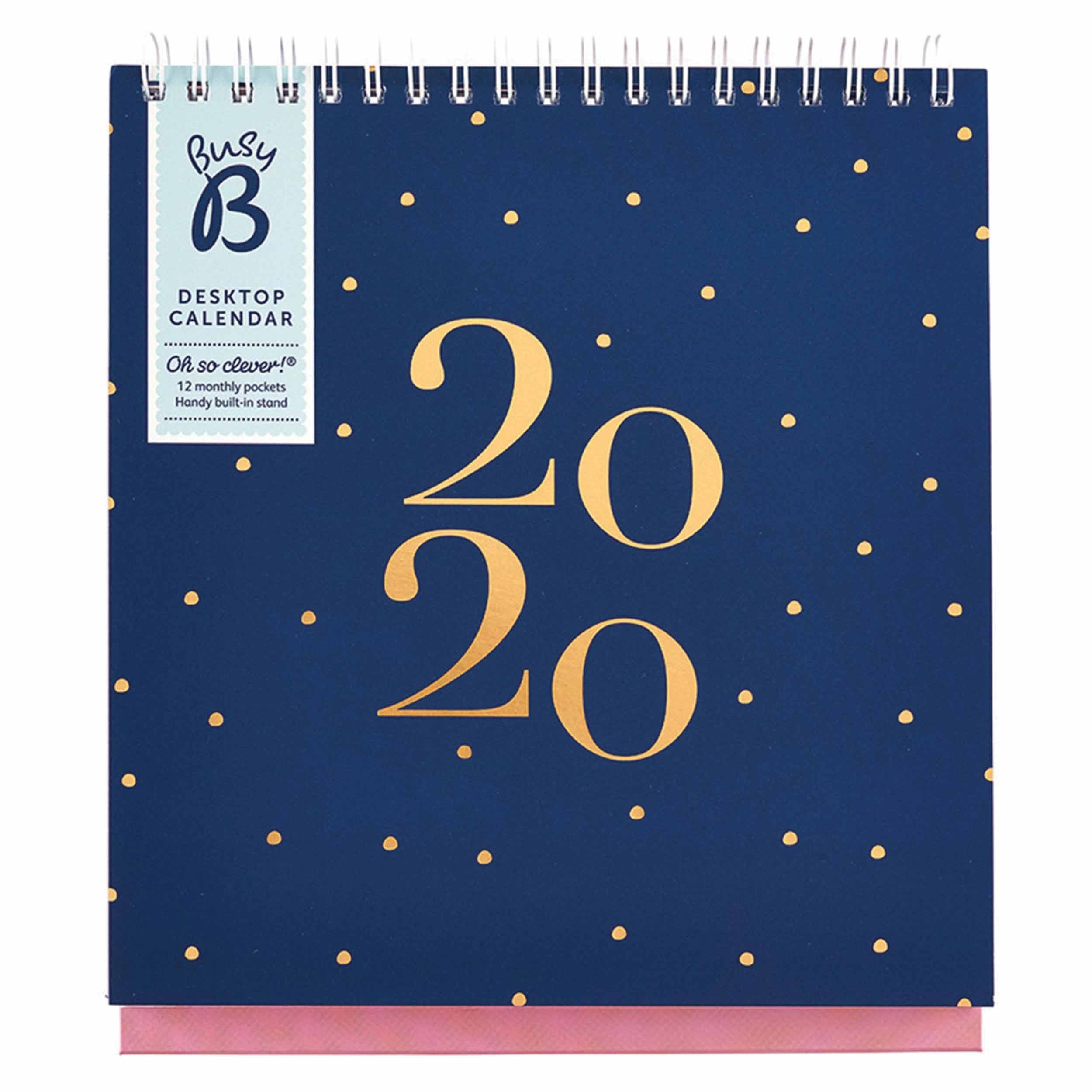 Busy B, Easel Calendar 2020