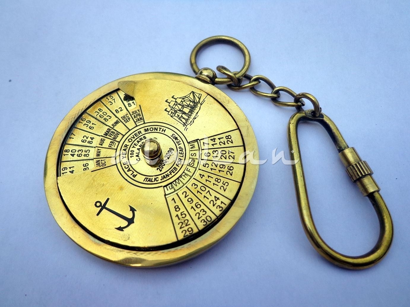 Calendar 100 Years Keychain - Manufacturer &amp; Wholesale Supplier