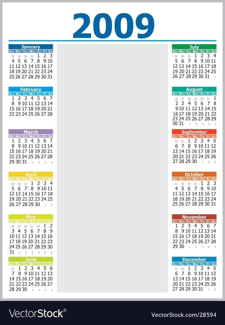 2009 Calendar Printable Year Calendar - vrogue.co