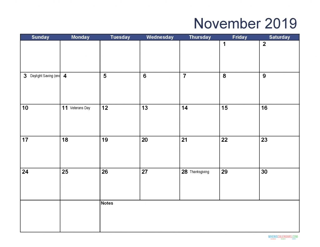 Collect Printable Hebrew Calendar November 2019 ⋆ The Best