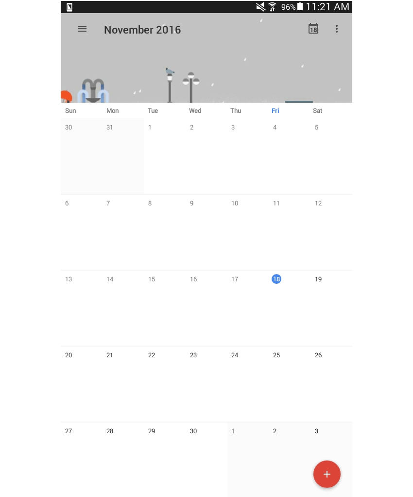 Common React Native App Layouts: Calendar Page