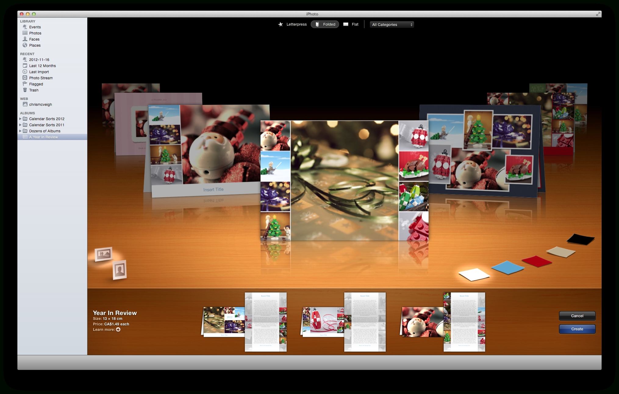 Create A Holiday Newsletter With Pages Or Iphoto | Macworld