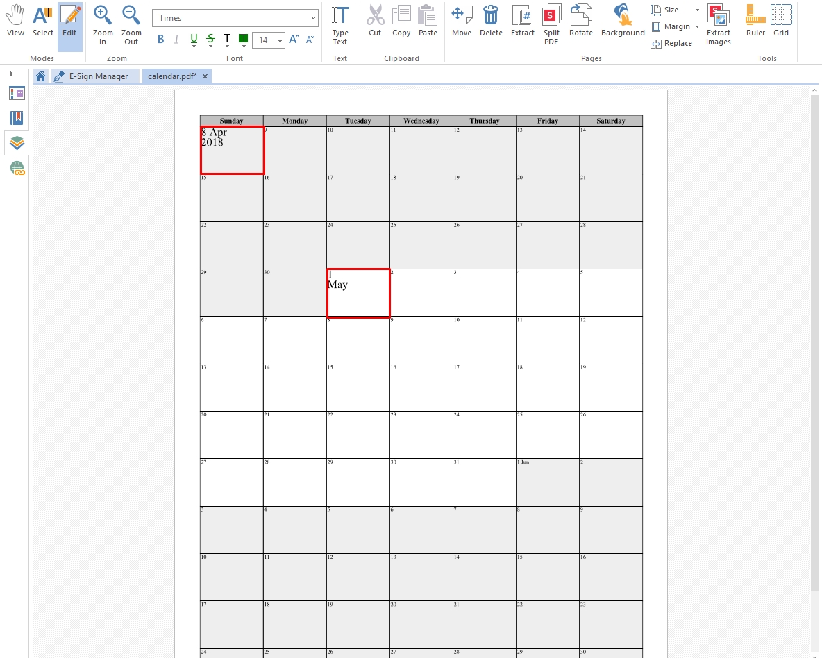 Create A Printable Calendar For Pdf | Soda Pdf Blog