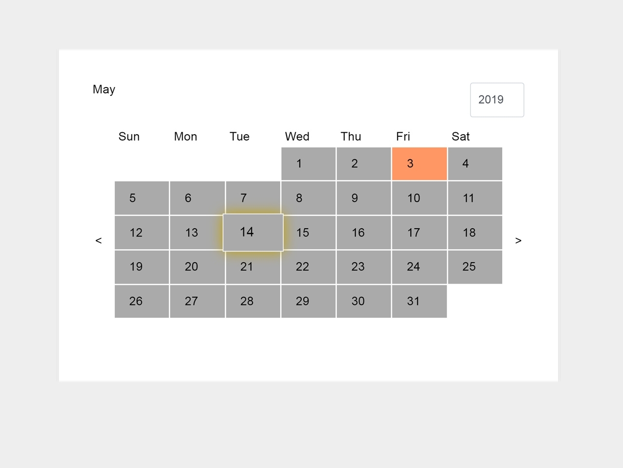 Css3 Animated Event Calendar With Jquery - Js Calendar — Codehim