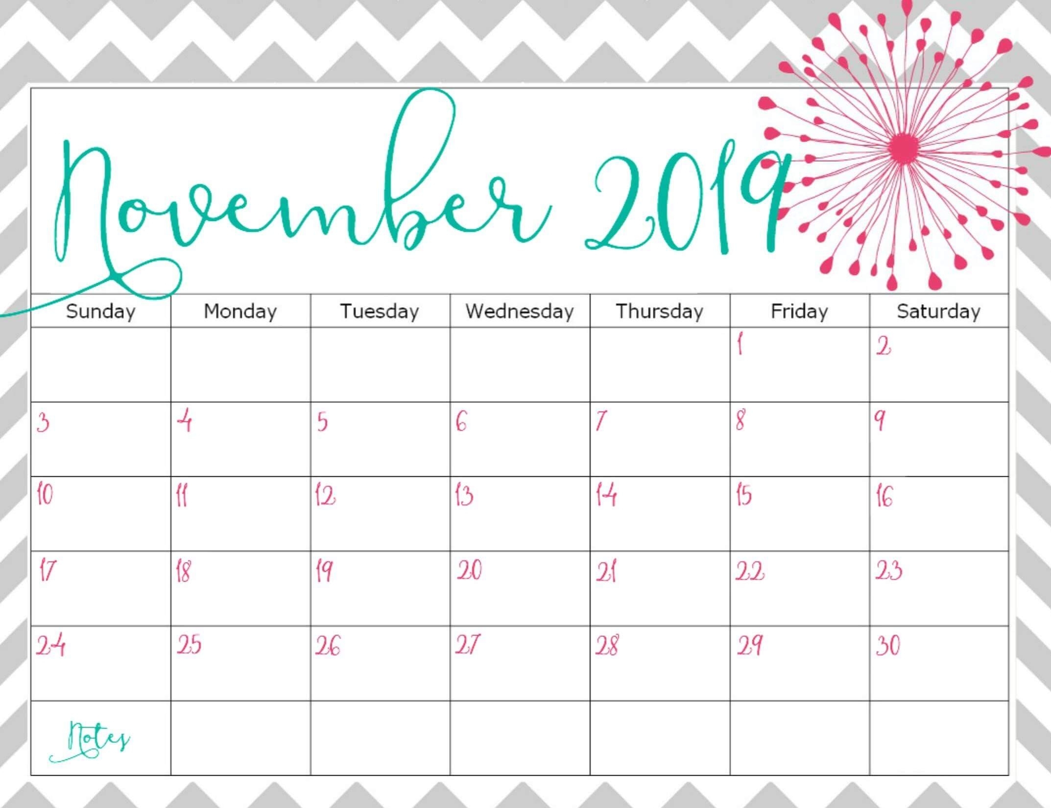 Free Printable Calendar Cute Month Calendar Printable