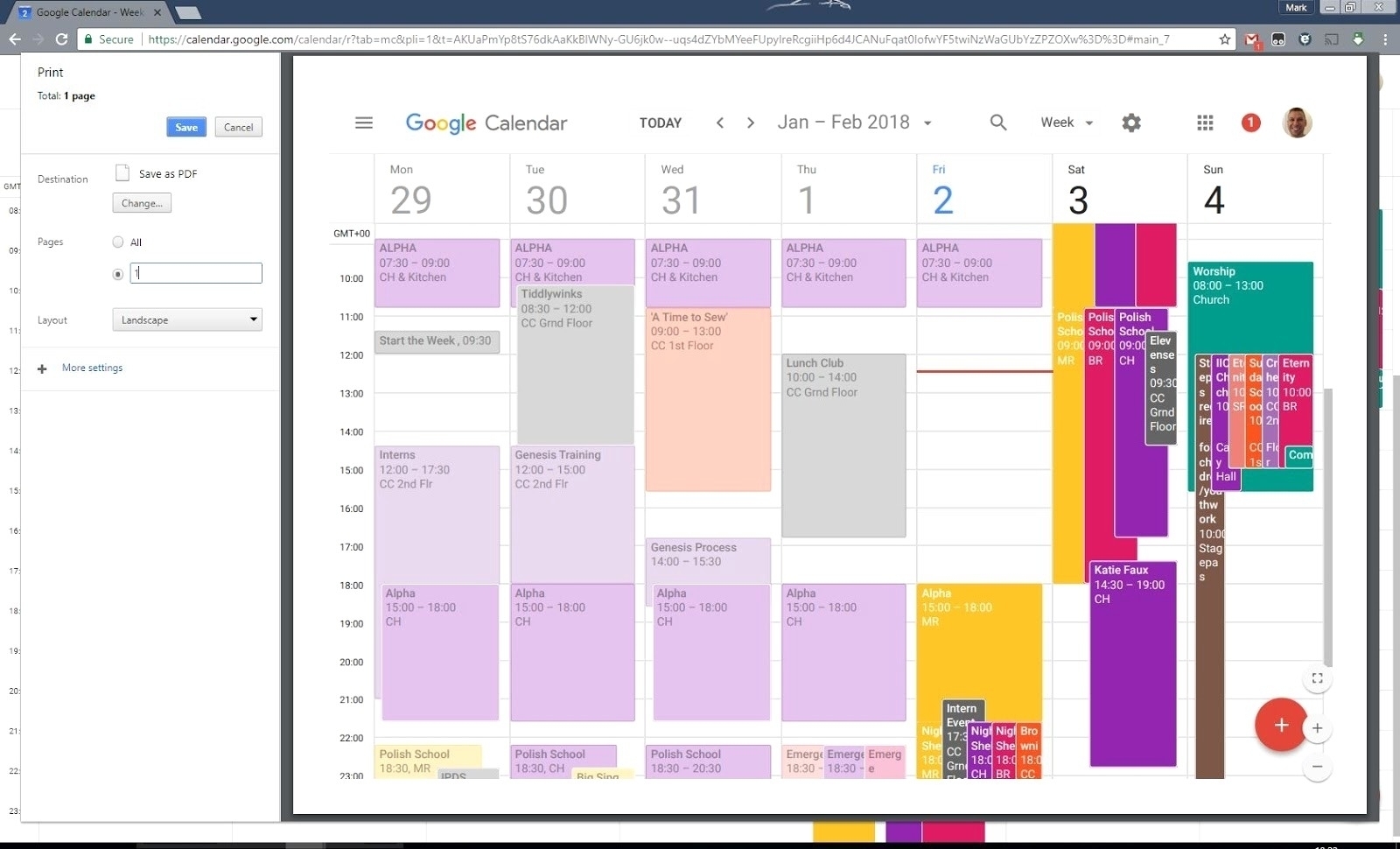 Dandy Print Google Calendar To Pdf : Mini Calendar Template