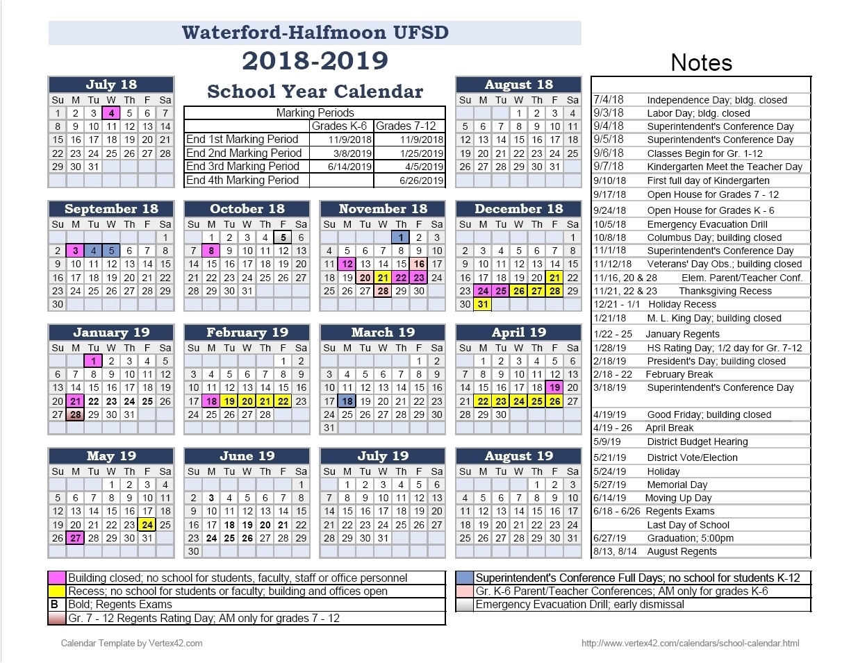 Dashing School Year Calendar Nyc • Printable Blank Calendar