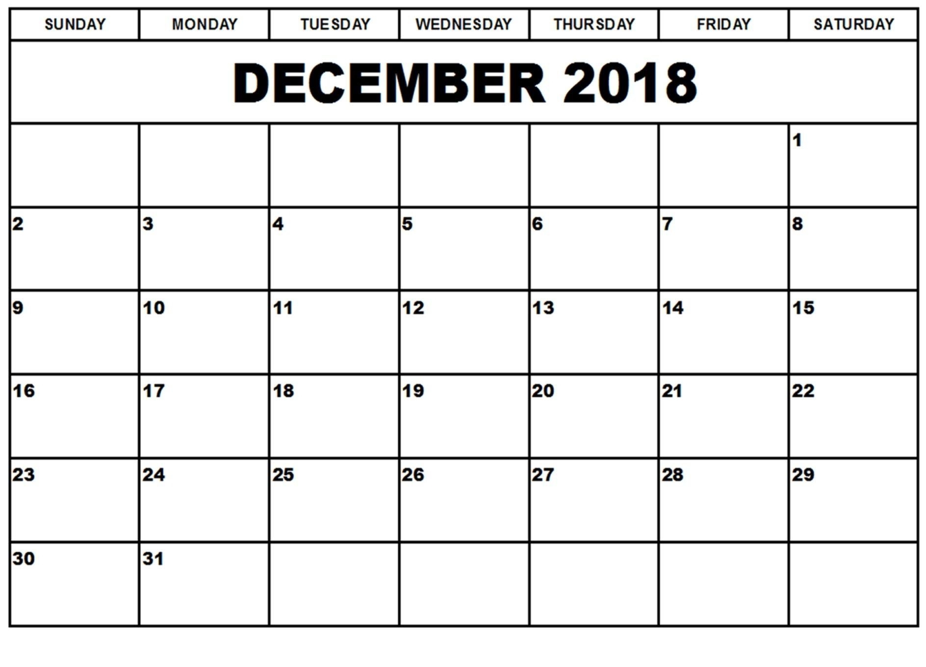 Dec 2018 Calendar Table Planner | June 2019 Calendar