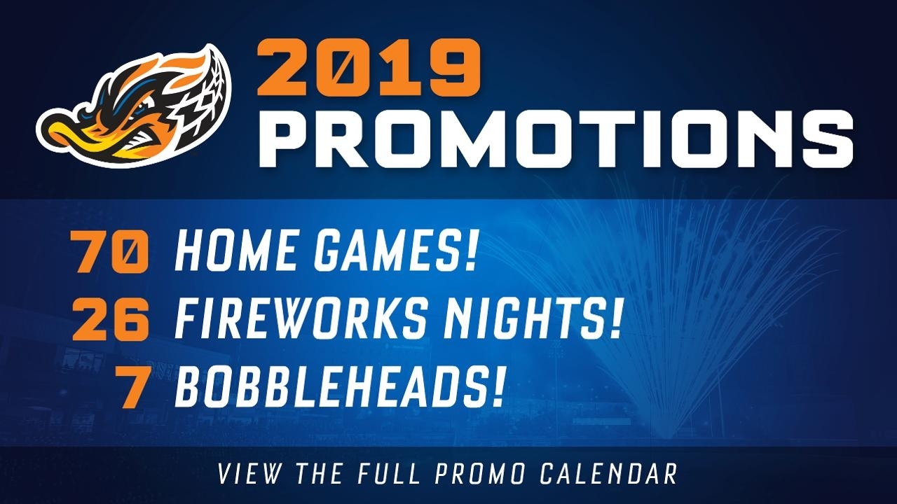 Ducks 2019 Promo Calendar Packed With 70 Games Of Affordable