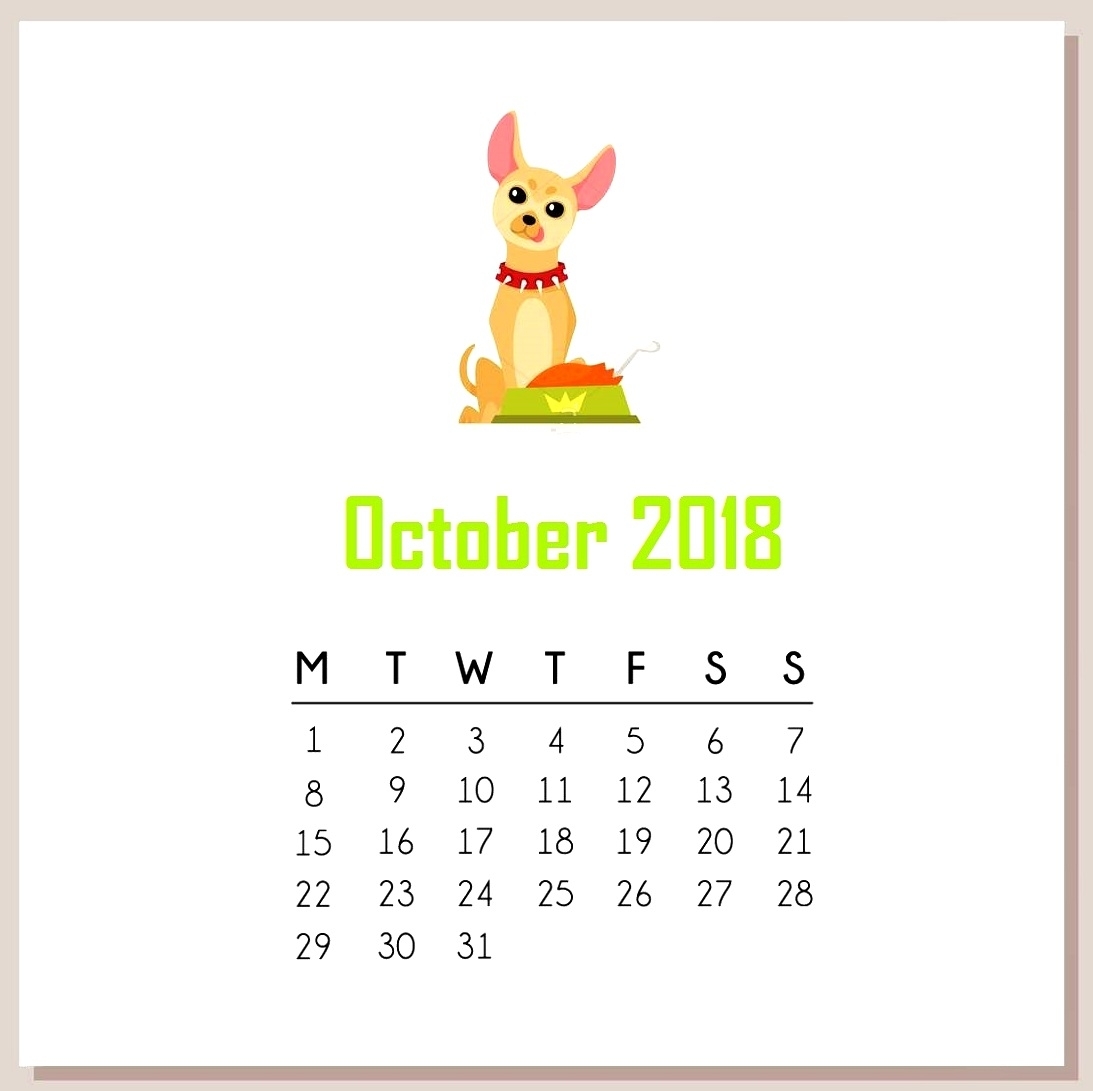 ✅ Cute October 2019 Calendar Wall Floral Pink Designs
