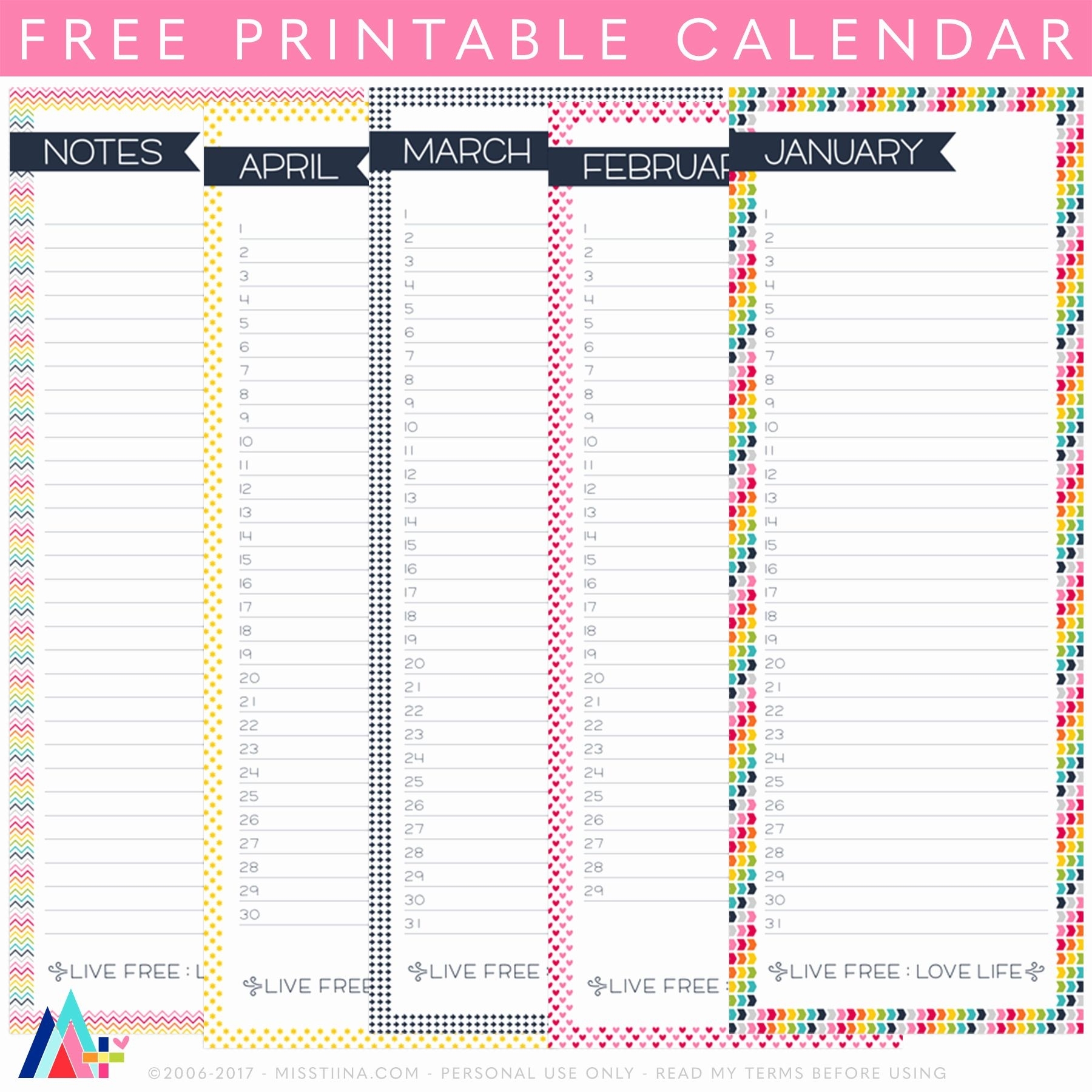 Elegant 59 Illustration Free Printable Schedule | Calendar