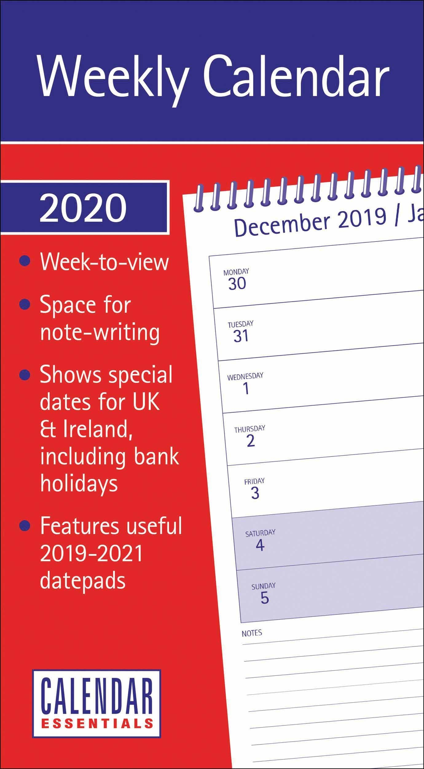 Calendar Week View 2020 Month Calendar Printable