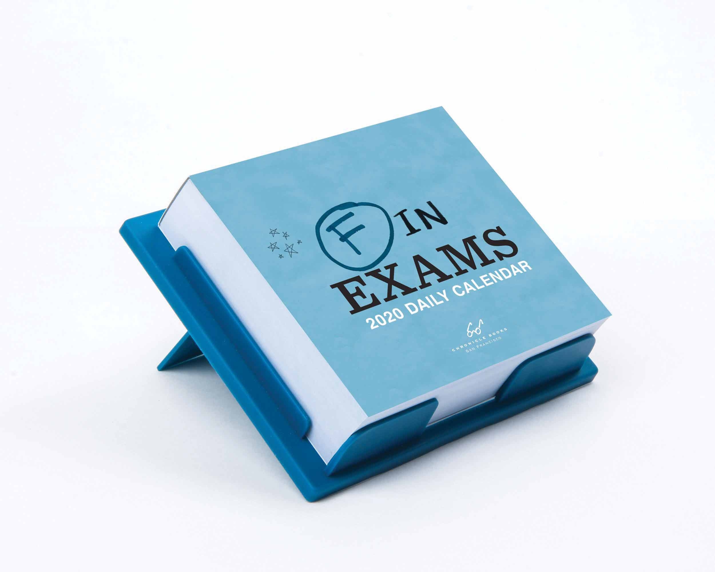 F In Exams Desk Calendar 2020