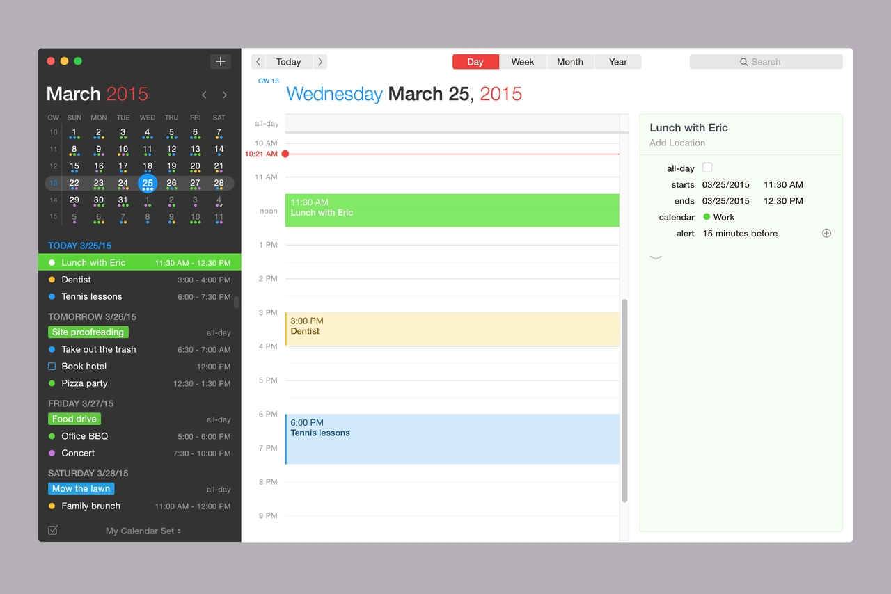 fantastical 2 calendar