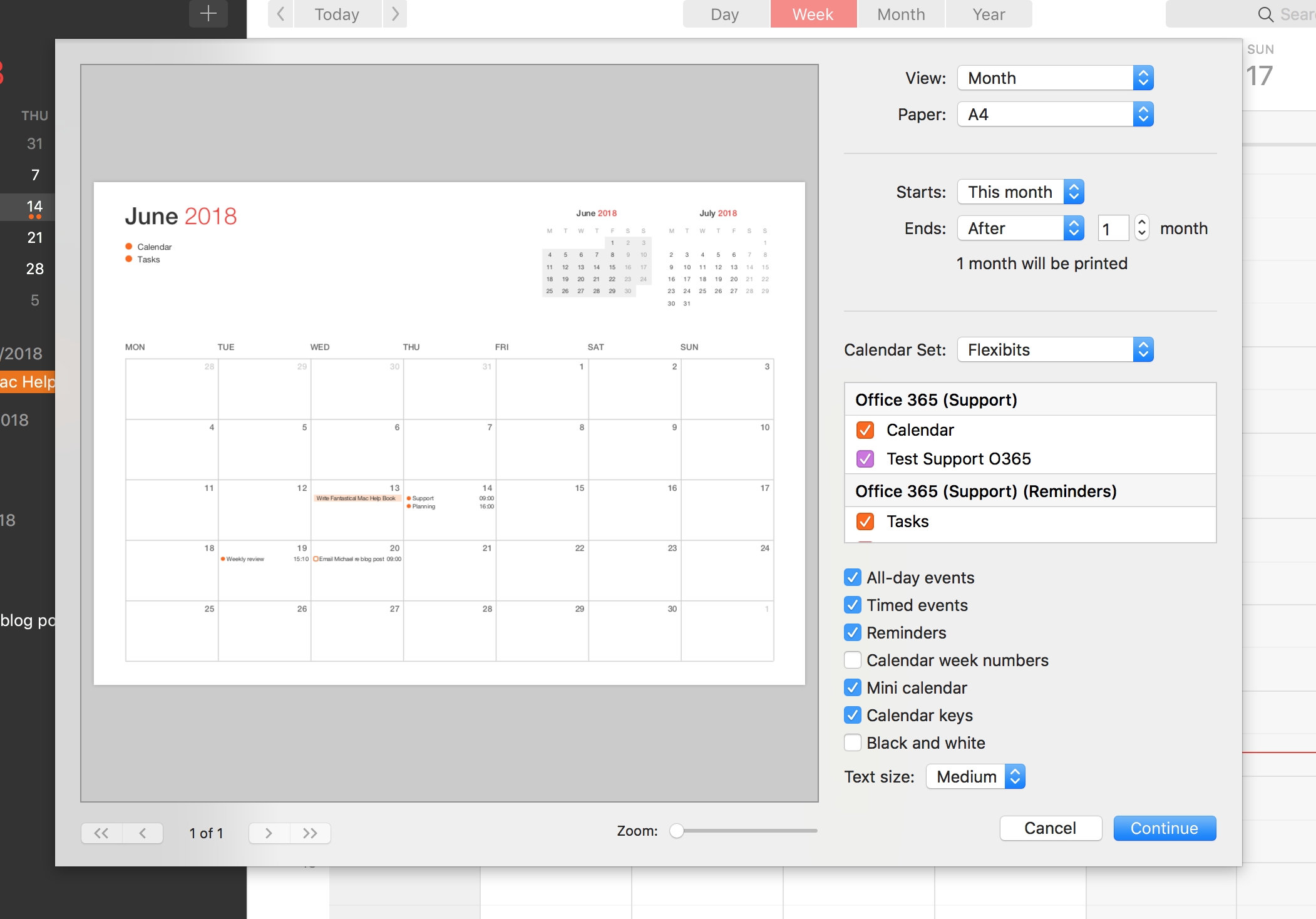 Flexibits | Fantastical 2 For Mac | Help