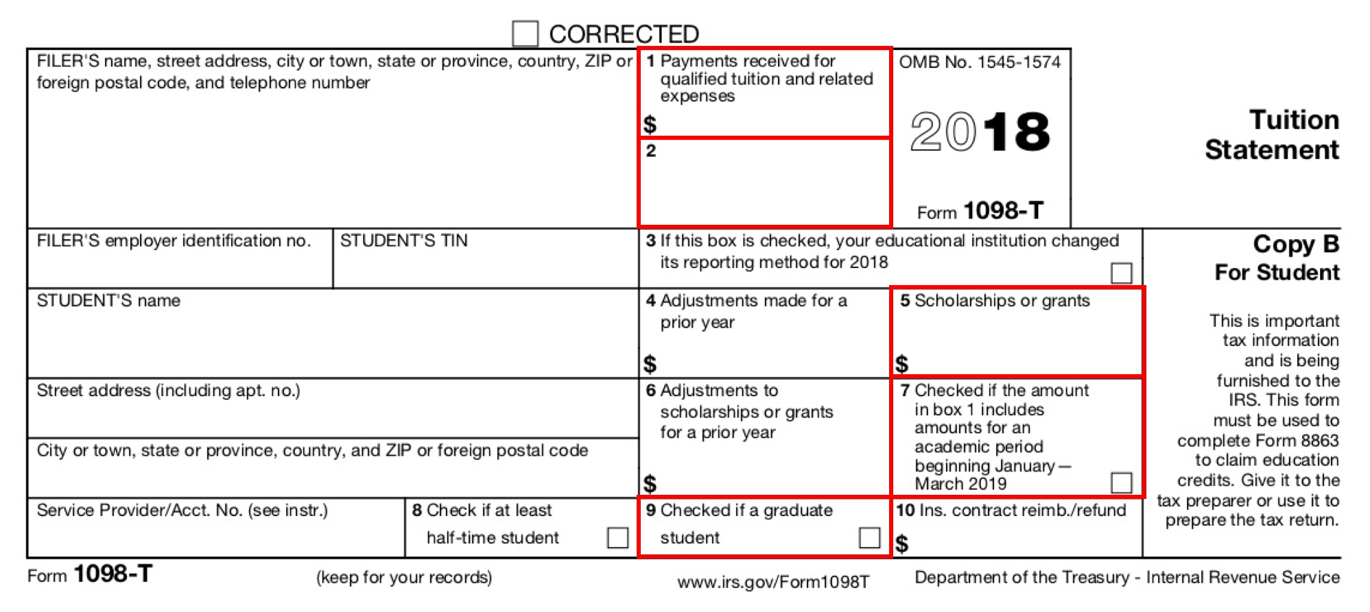 Form 1098-T: Still Causing Trouble For Funded Graduate