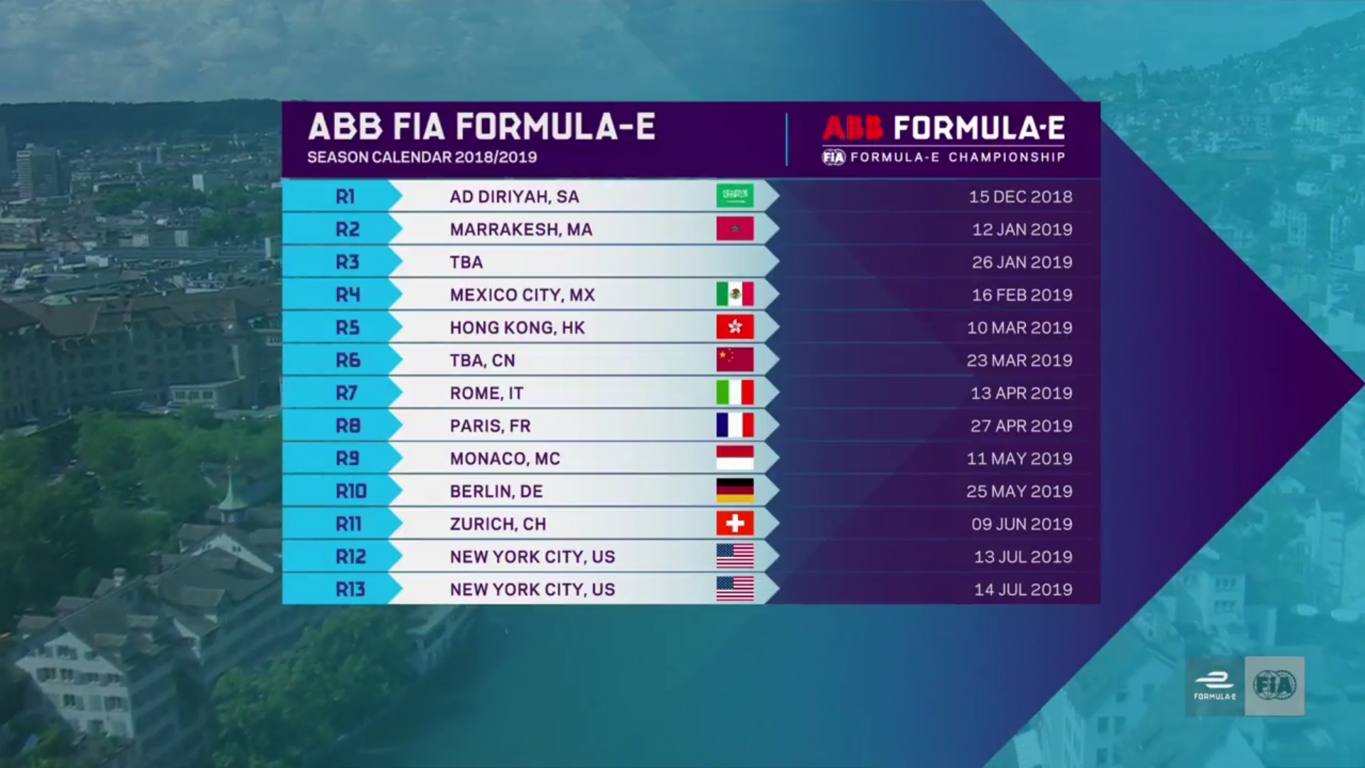 Formula E Calendar 2020 Month Calendar Printable