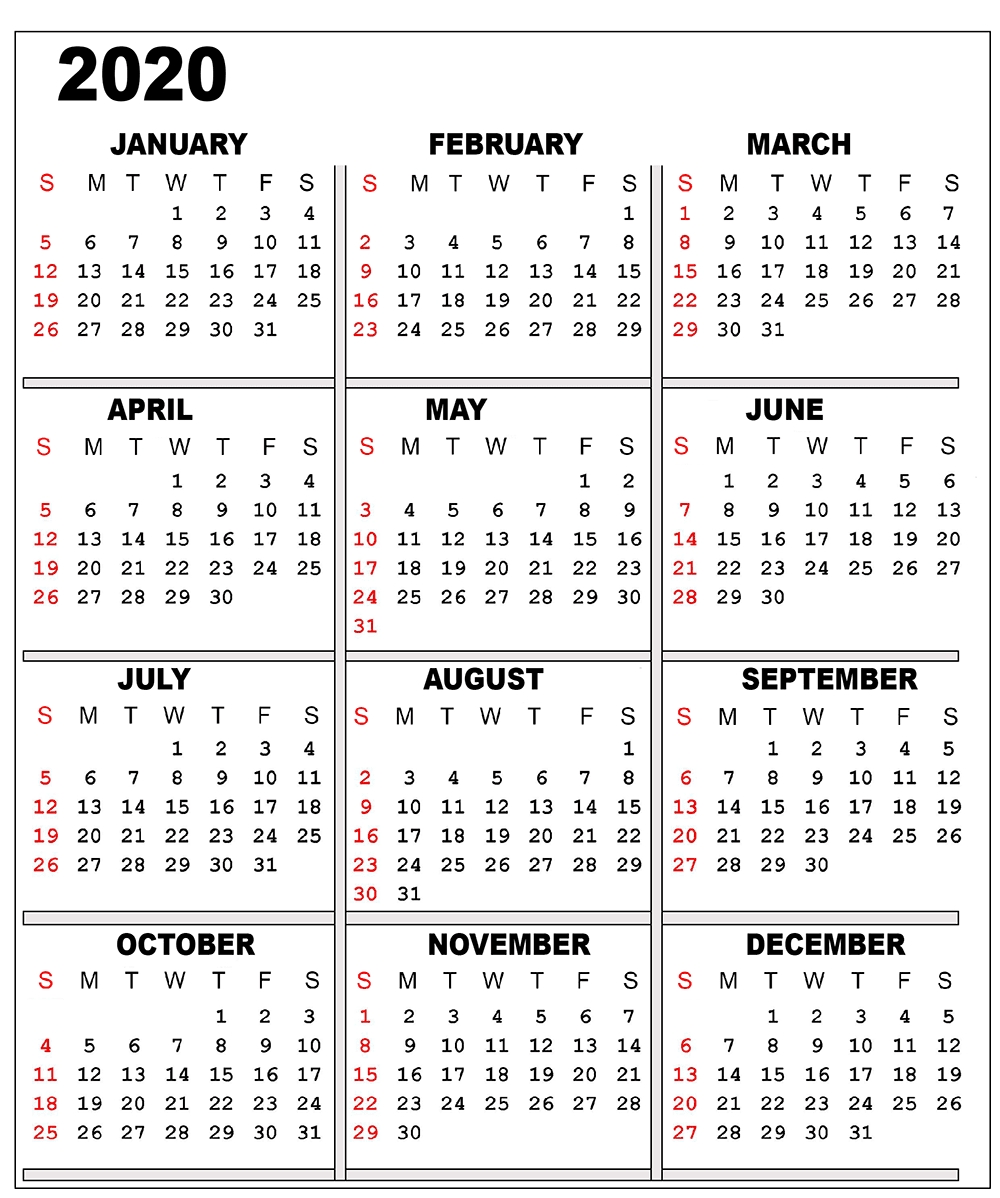 Free Printable 5 Year Calendar Tim Lezlie