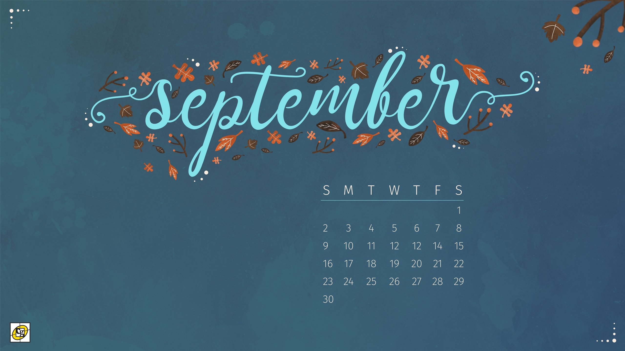 Free Download: September 2018 Desktop Calendar - Composure