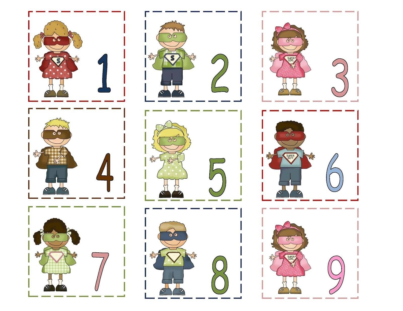 Free Printable Calendar Numbers For Teachers