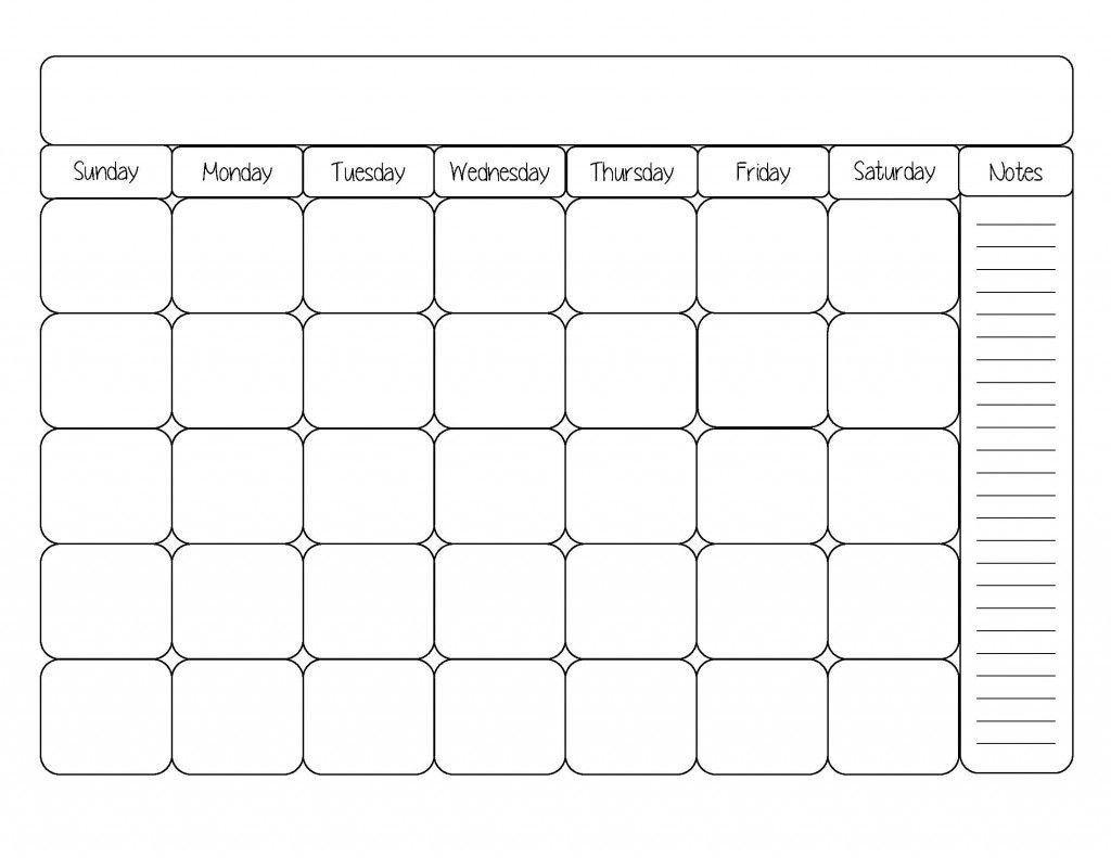 Free Printable Calendar Template | Printable Calendar