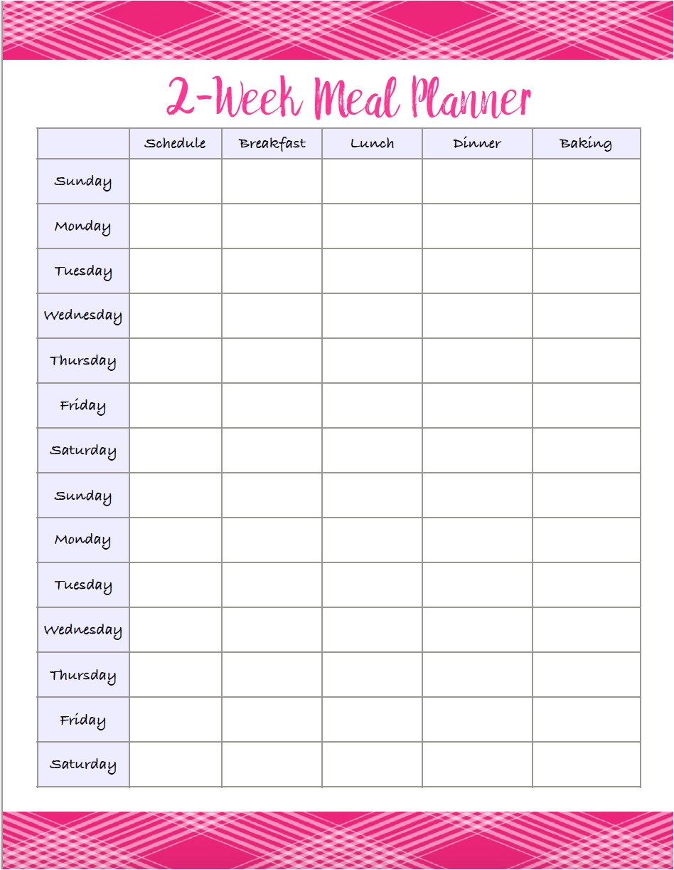 Free Printable Week Calendar July 2019 Pdf Weekly With Time