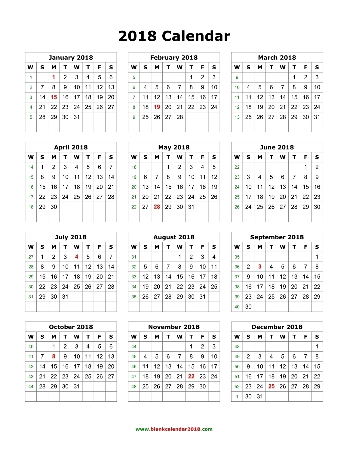 Free Printable Year Long Calendar | Template Calendar Printable